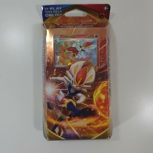Pokemon Cinderace Error Sword and Shield Theme Deck Cards